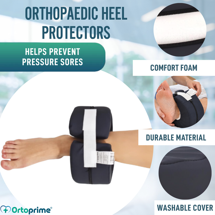 Adjustable Waterproof Round Pressure Ulcer Heel Protectors | Elbows and Feet
