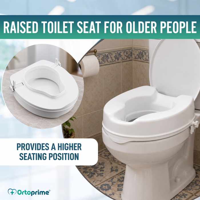 Toilet Riser with or without Lid | Supports 223kg