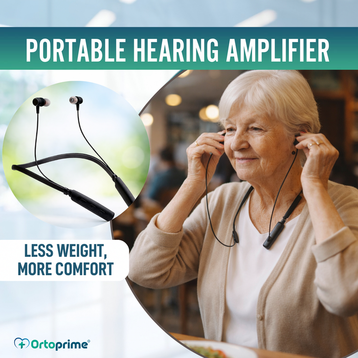 Rechargeable Hearing Amplifier with Noise Reduction