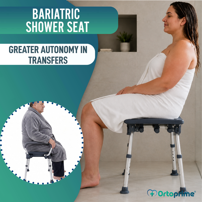 Bariatric XXL Inflatable Bath Cushion | Armrests