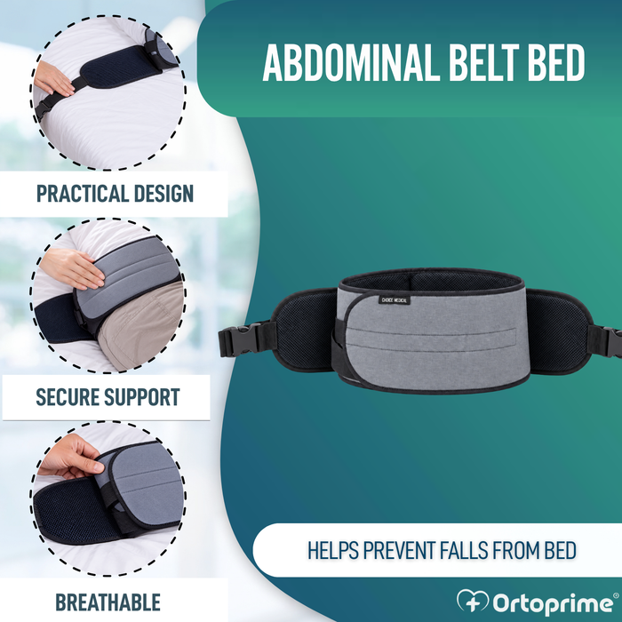 Bed Abdominal Belt for Anti-Fall Securement