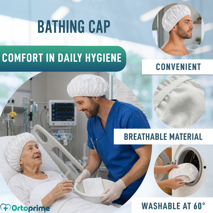 Reusable Shower Cap Washable Breathable | One Size