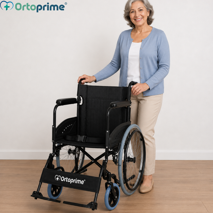 Lightweight Folding Wheelchair for Adults Self-propelling