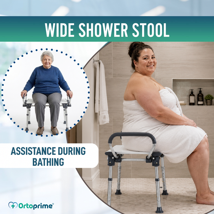 Bariatric XXL Inflatable Bath Cushion | Armrests