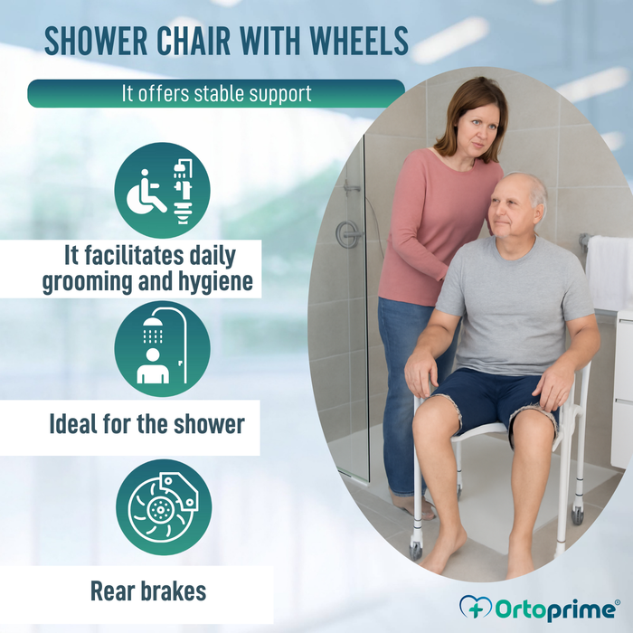 U-Shaped Shower Chair | Foldable Bath Seat