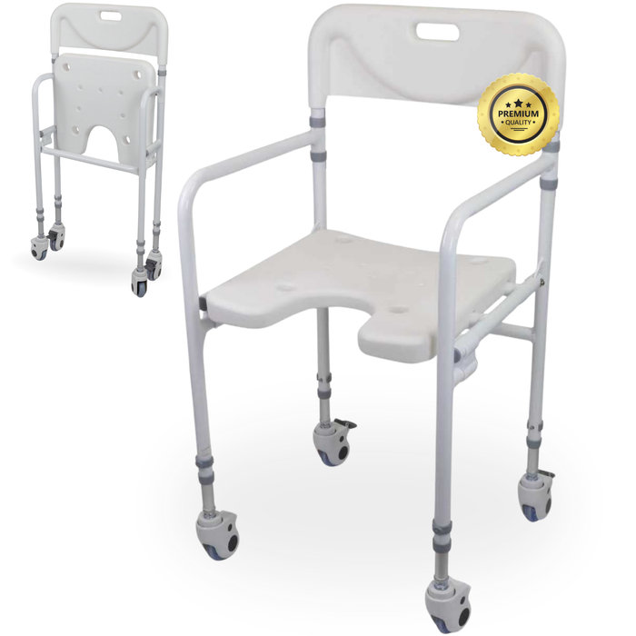 U-Shaped Shower Chair | Foldable Bath Seat