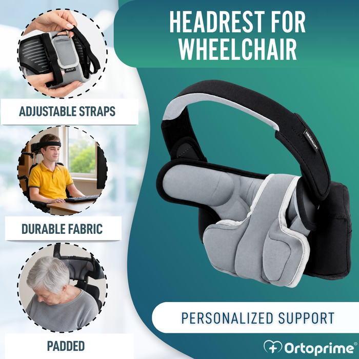 Adjustable Wheelchair Headrest | Two Models