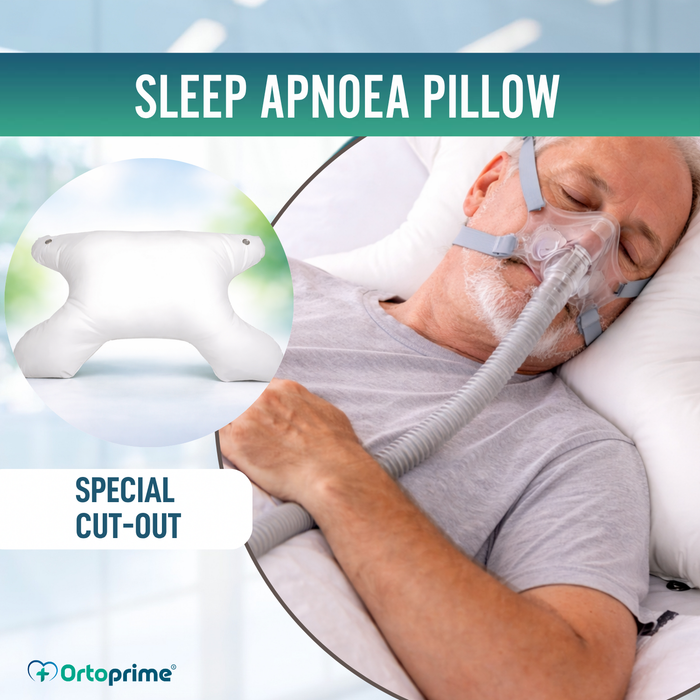 Orthopaedic CPAP Pillow for Breathing Mask