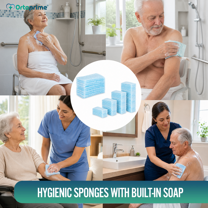 Disposable Soapy Sponges Box 120 Units
