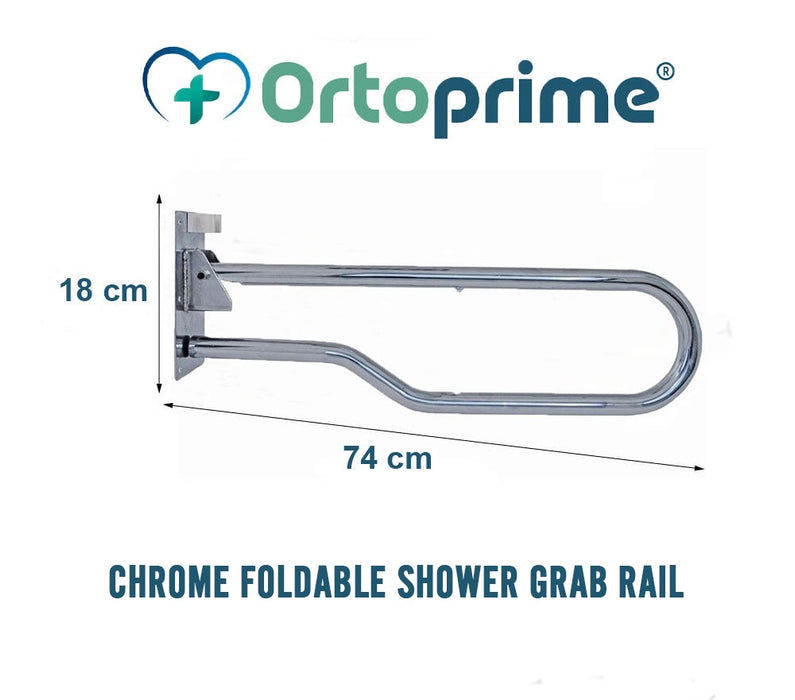 stainless-finish-chrome-folding-toilet-grab-bar-for-bathroom-safety-ortoprime-uk