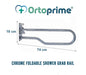 stainless-finish-chrome-folding-toilet-grab-bar-for-bathroom-safety-ortoprime-uk