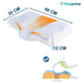 lumbar-support-bed-pillow-ortoprime-uk