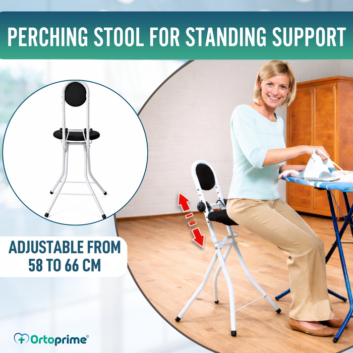 Support Chair with Backrest | Height Adjustable