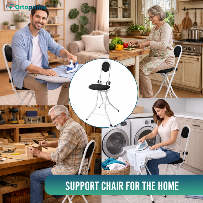 Support Chair with Backrest | Height Adjustable