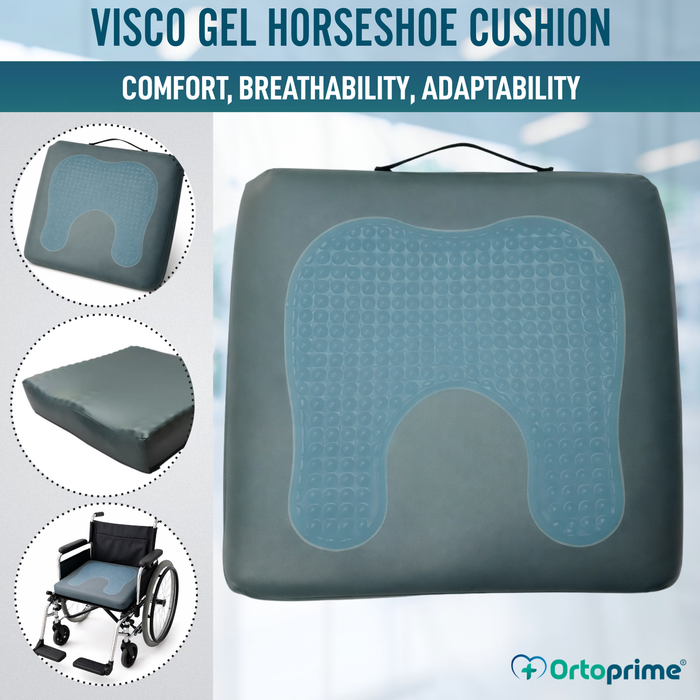 Visco Gel Anti-Pressure Horseshoe Cushion 85 kg/m3