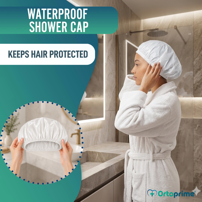 Reusable Shower Cap Washable Breathable | One Size