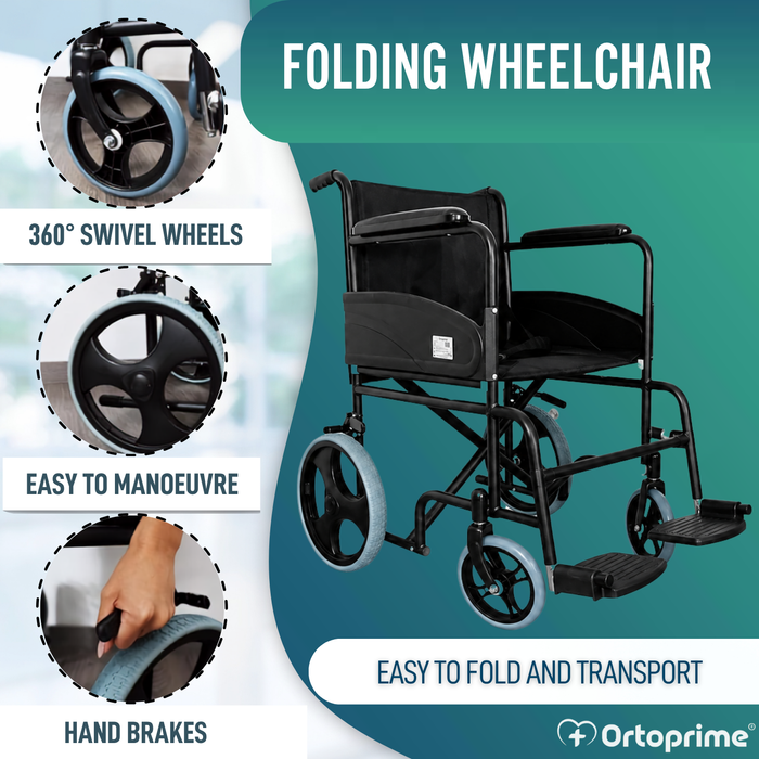 Lightweight Foldable Orthopaedic Wheelchair