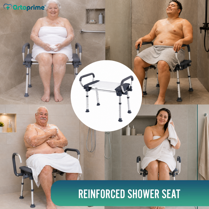 Bariatric XXL Inflatable Bath Cushion | Armrests